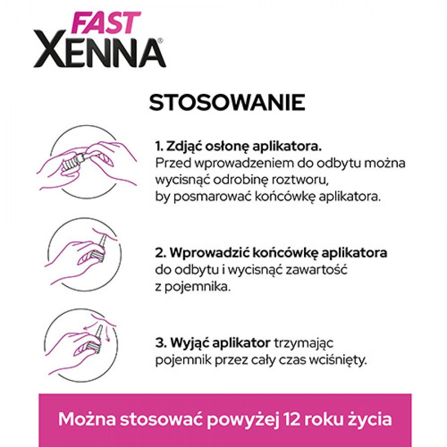 Zdjęcie produktu - 3 Xenna Fast mikrowlewki, 6x10g