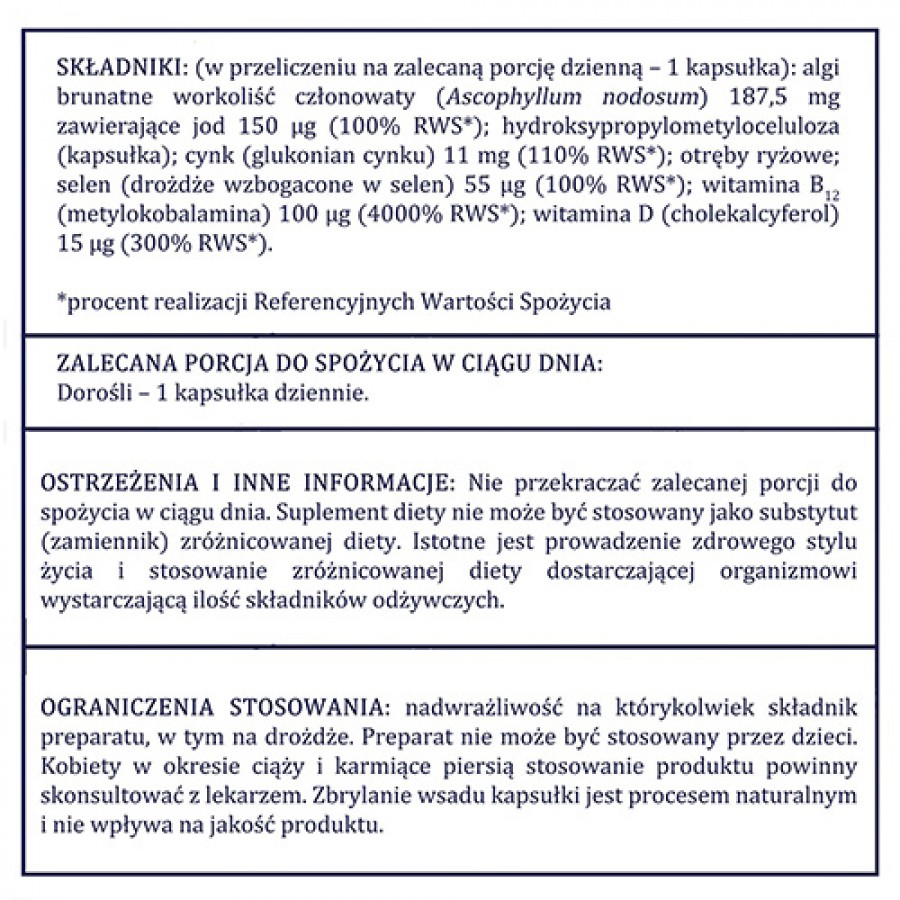 Zdjęcie produktu - 3 Naturell Kompleks Vege, 30kaps.