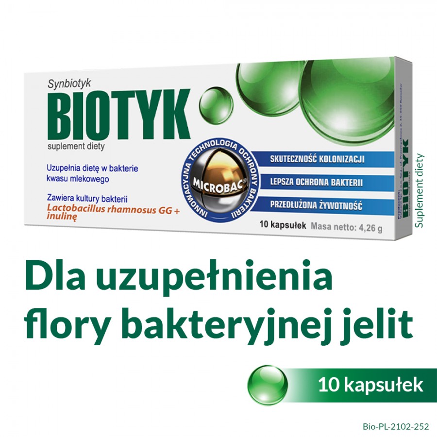 Miniaturka artykułu - #0 Biotyk, 10kaps.
