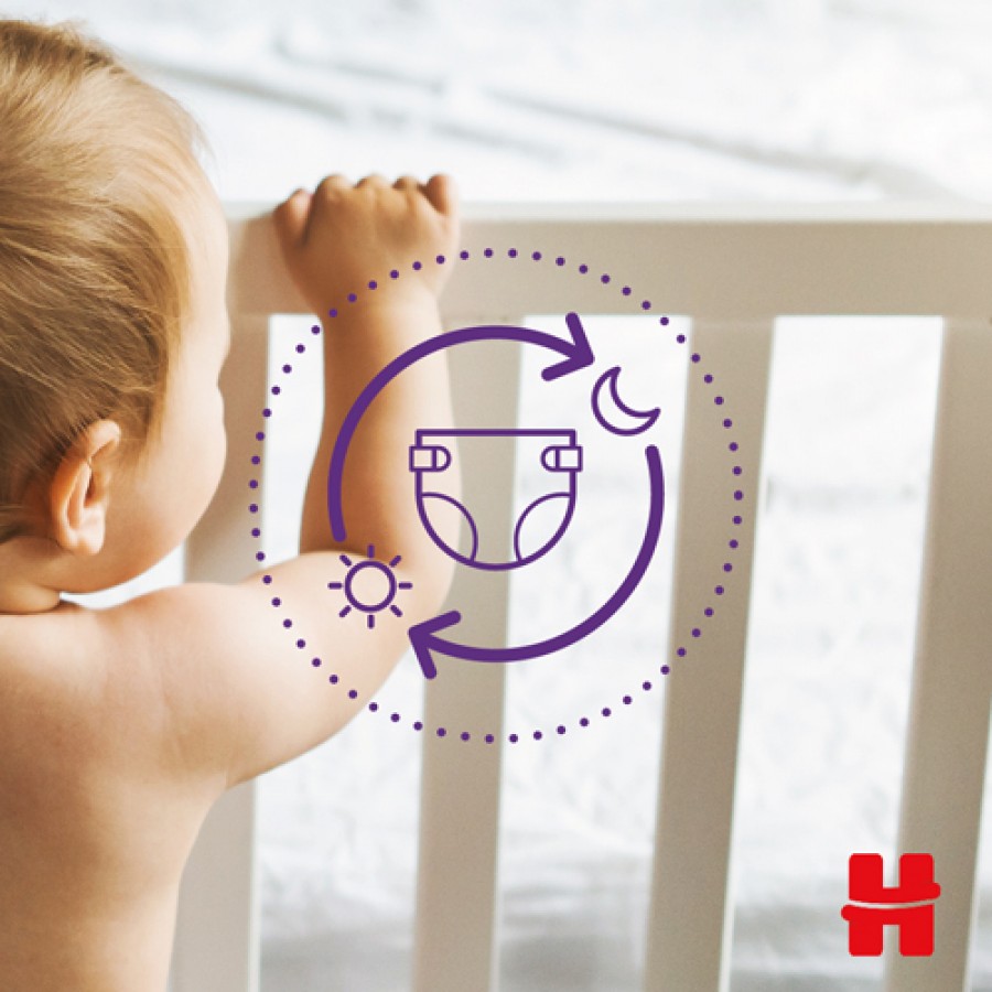 Miniaturka artykułu - #1 HUGGIES Pieluchomajtki Elite Soft rozmiar 4 (9-14kg), 38szt.