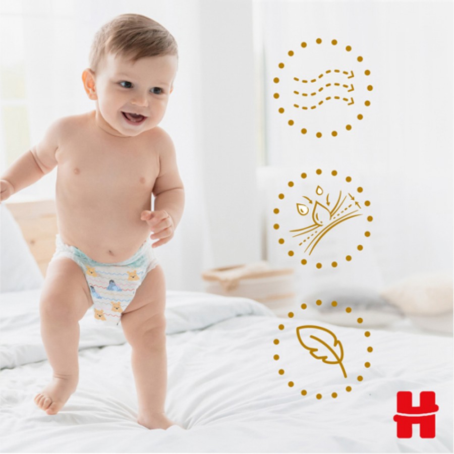 Miniaturka artykułu - #0 HUGGIES Pieluchomajtki Elite Soft rozmiar 5 (12-17kg), 34szt.