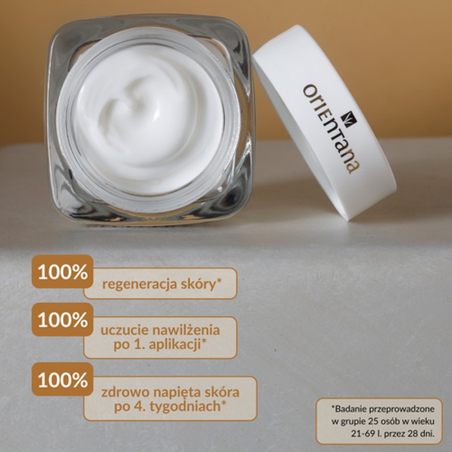 Miniaturka artykułu - #1 Zestaw Orientana Naturalny krem do twarzy ze śluzem ślimaka, 2 x 50 ml