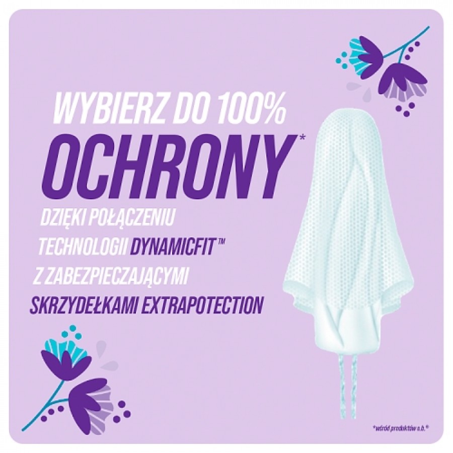 Miniaturka artykułu - #1 O.B ExtraProtect Tampony Normal, 16szt