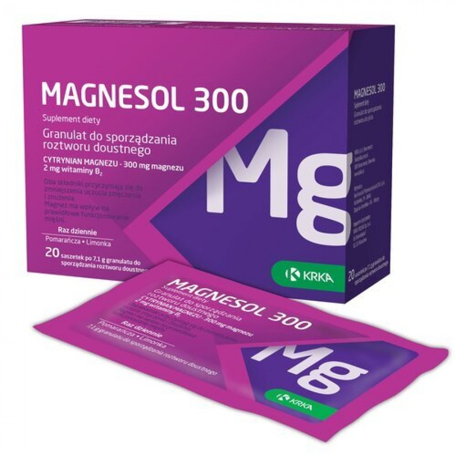 Zdjęcie produktu - 3 Magnesol 300, 20 saszetek