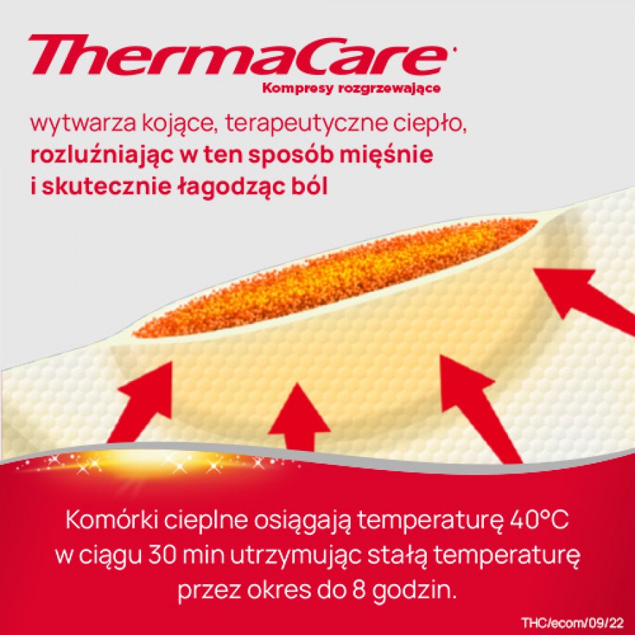 Miniaturka artykułu - #1 ThermaCare Kompresy rozgrzewające szyję, ramiona i nadgarstki, 2 szt.