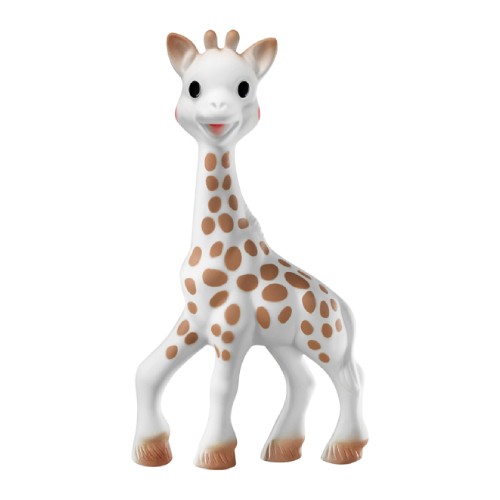 Miniaturka artykułu - #1 Żyrafa Sophie (Sophie La Girafe) Zestaw prezentowy: Gryzak Żyrafa Sophie + książeczka + zielona grzechotka