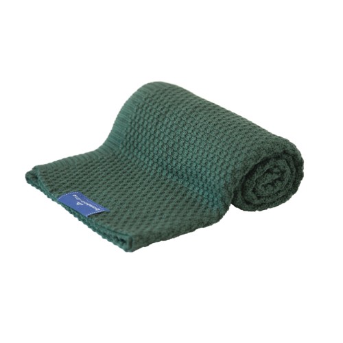 Zdjęcie produktu - 0 TEXPOL Zestaw Świąteczny: Bambusowy kocyk 80x100cm ZIELEŃ + Pieluszka 30x30cm + Pieluszka 65x65cm