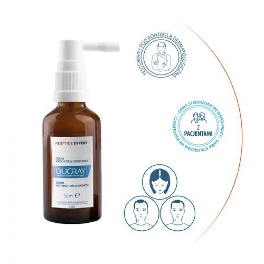 Miniaturka artykułu - #1 DUCRAY NEOPTIDE Expert Serum do włos&oacute;w, 2x50ml
