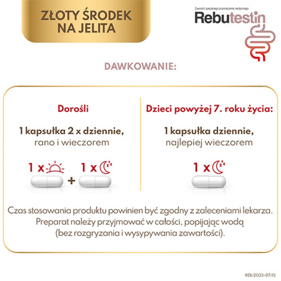Zdjęcie produktu - 3 Rebutestin Maślan Sodu 170 mg, 60 kaps.