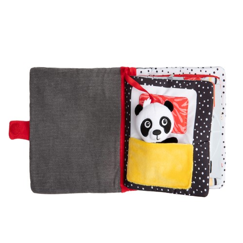 Miniaturka artykułu - #0 CANPOL BABIES Sensoryczna książeczka manipulacyjna BabiesBoo Panda 68/088