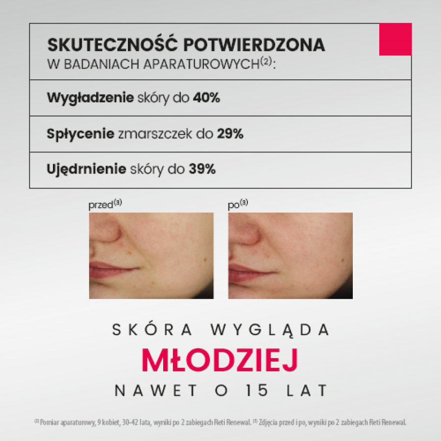 Miniaturka artykułu - #1 URGO DERMOESTETIC RetiRenewal Zestaw Zabiegowy odbudowująco-odmładzający RETI-C (Krem aktywujący, 2x5ml + Maska do twarzy, szyi i dekoltu, 4x3ml + Kojąco-regenerujące serum pozabiegowe, 10ml)