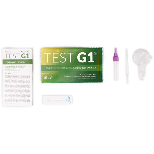 Miniaturka artykułu - #0 Szybki test antygenowy G1 na bakterię Gardnerella vaginalis u kobiet i mężczyzn, 1szt.