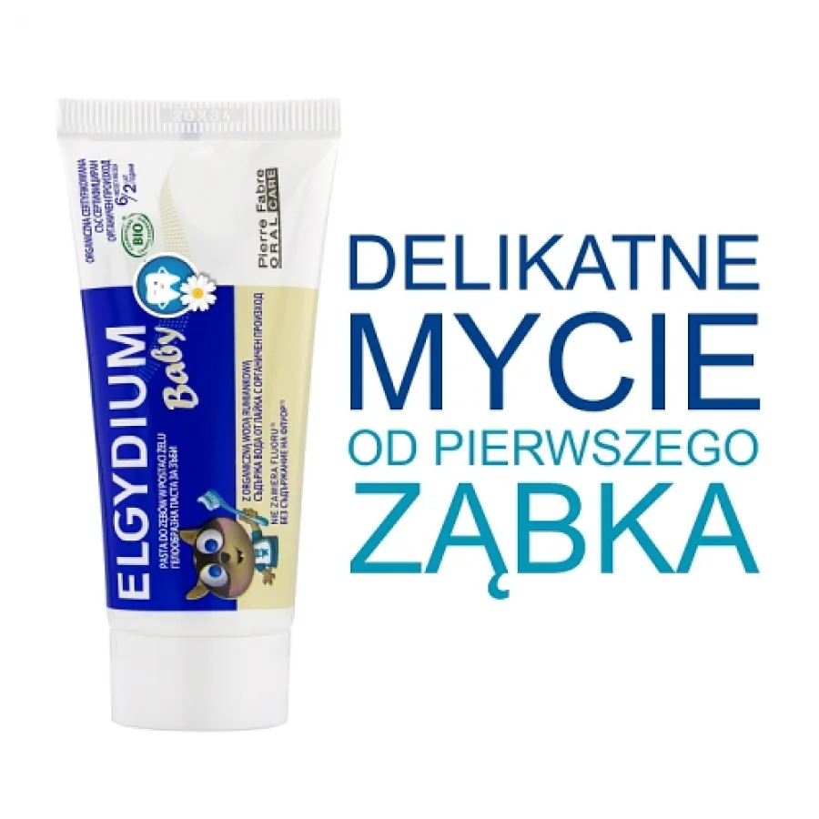#1 – ELGYDIUM Baby Żel do zęb&oacute;w dla dzieci 6m+, 30ml