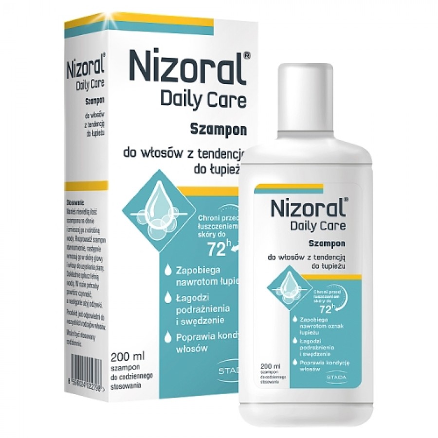 Zdjęcie produktu - 0 Nizoral Daily Care szampon zapobiega nawrotom łupieżu, 200 ml