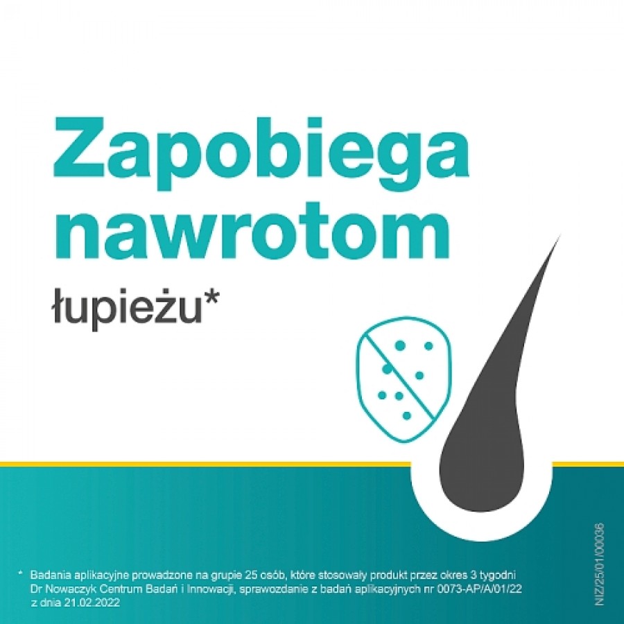 Zdjęcie produktu - 2 Nizoral Daily Care szampon zapobiega nawrotom łupieżu, 200 ml