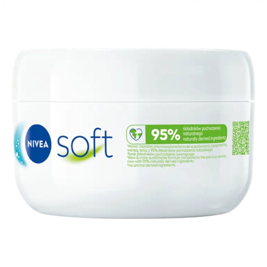 Miniaturka artykułu - #0 NIVEA Soft Krem intensywnie nawilżający, 300ml