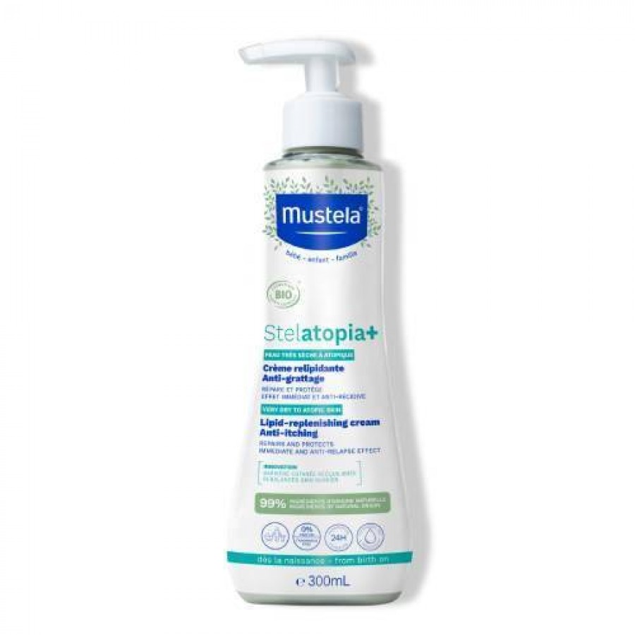 Zdjęcie produktu - 3 MUSTELA STELATOPIA+ Delikatny Krem Emolient, 300ml