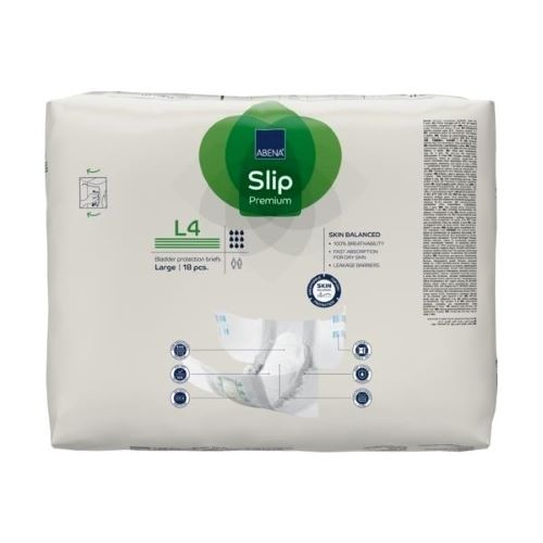 Miniaturka artykułu - #0 ABENA Slip Premium L4 Pieluchomajtki dla dorosłych, 18 szt.