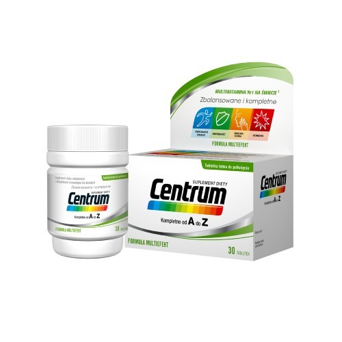 Zdjęcie produktu - 4 Centrum kompletne od A do Z, 30tabletek