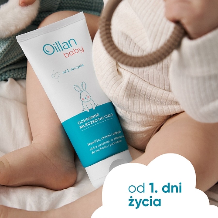 Zdjęcie produktu - 4 OILLAN Baby Ochronne Mleczko do ciała, 200ml