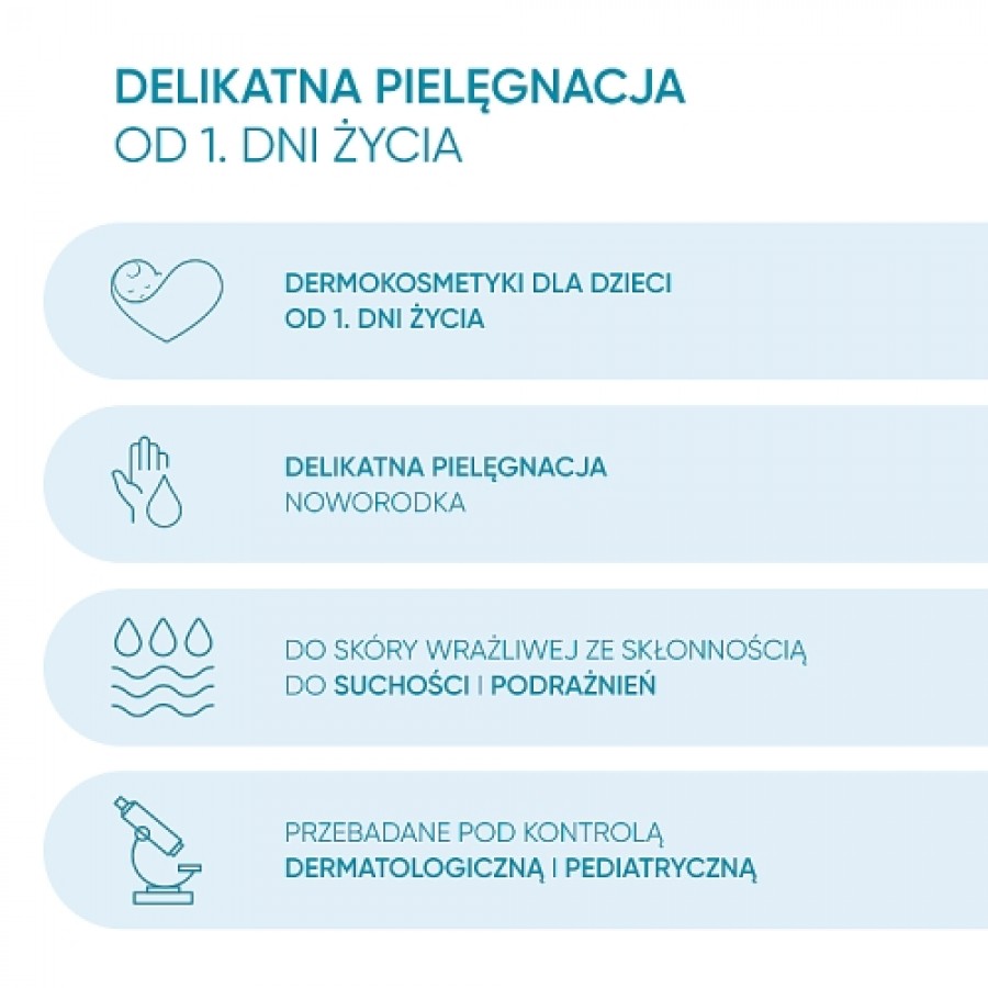 Zdjęcie produktu - 3 OILLAN BABY - żel do mycia ciała i włos&oacute;w 3w1 od 1. dnia życia, 400ml