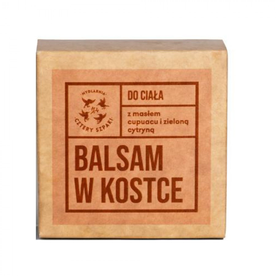 Miniaturka artykułu - #0 CZTERY SZPAKI (4szpaki) Balsam do ciała w kostce, 55g