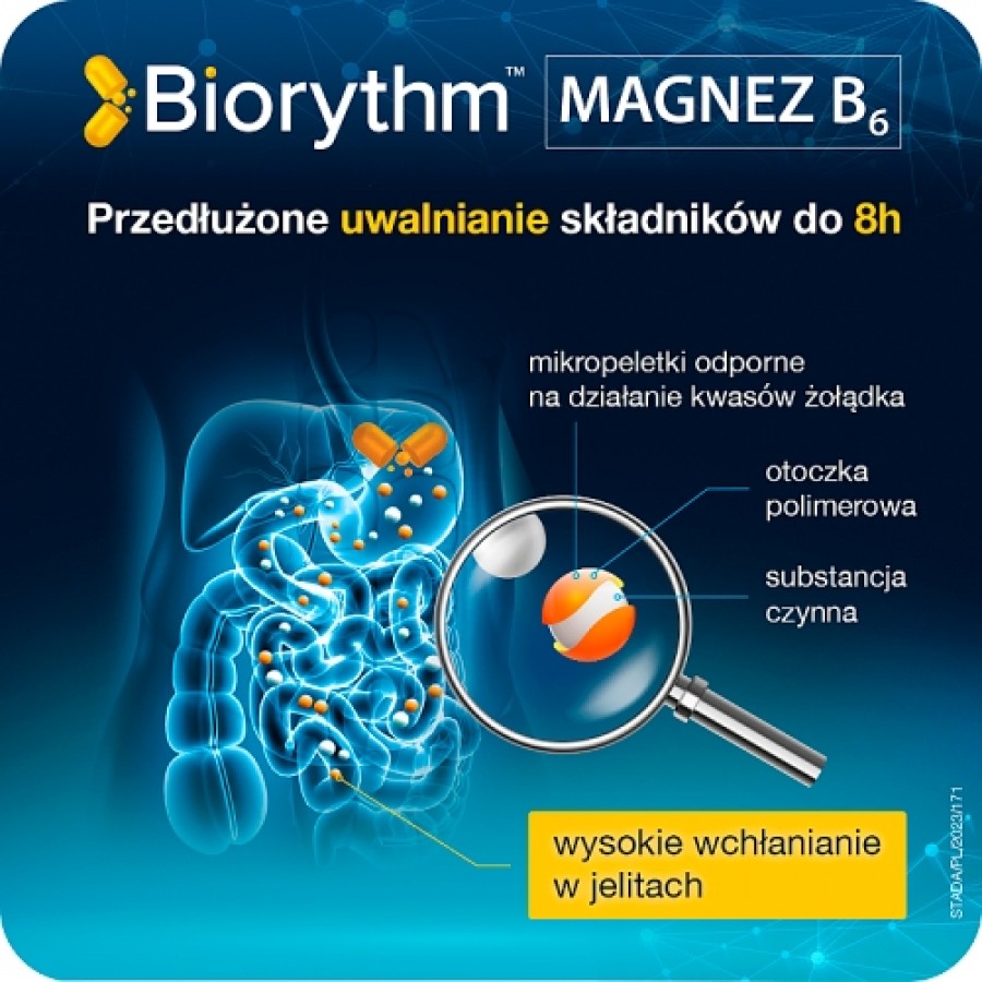Zdjęcie produktu - 4 Biorythm Magnez B6, 30kaps.