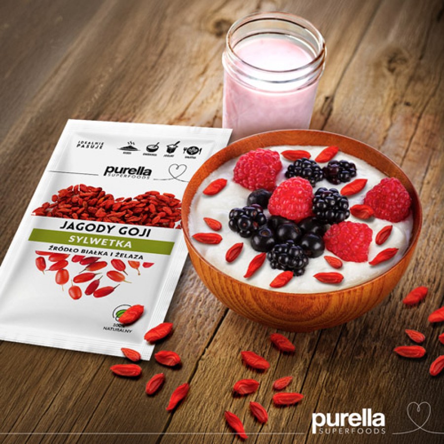 Zdjęcie produktu - 2 PURELLA Jagody Goji suszone, 45g