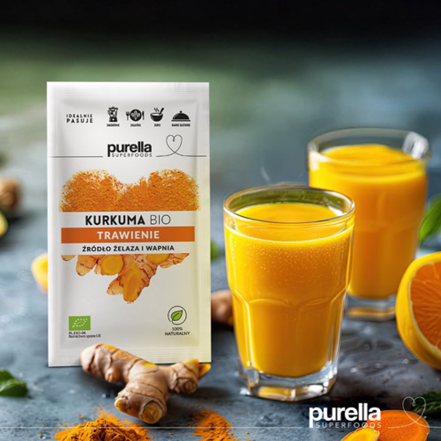 Zdjęcie produktu - 2 PURELLA Kurkuma Bio, 20g 