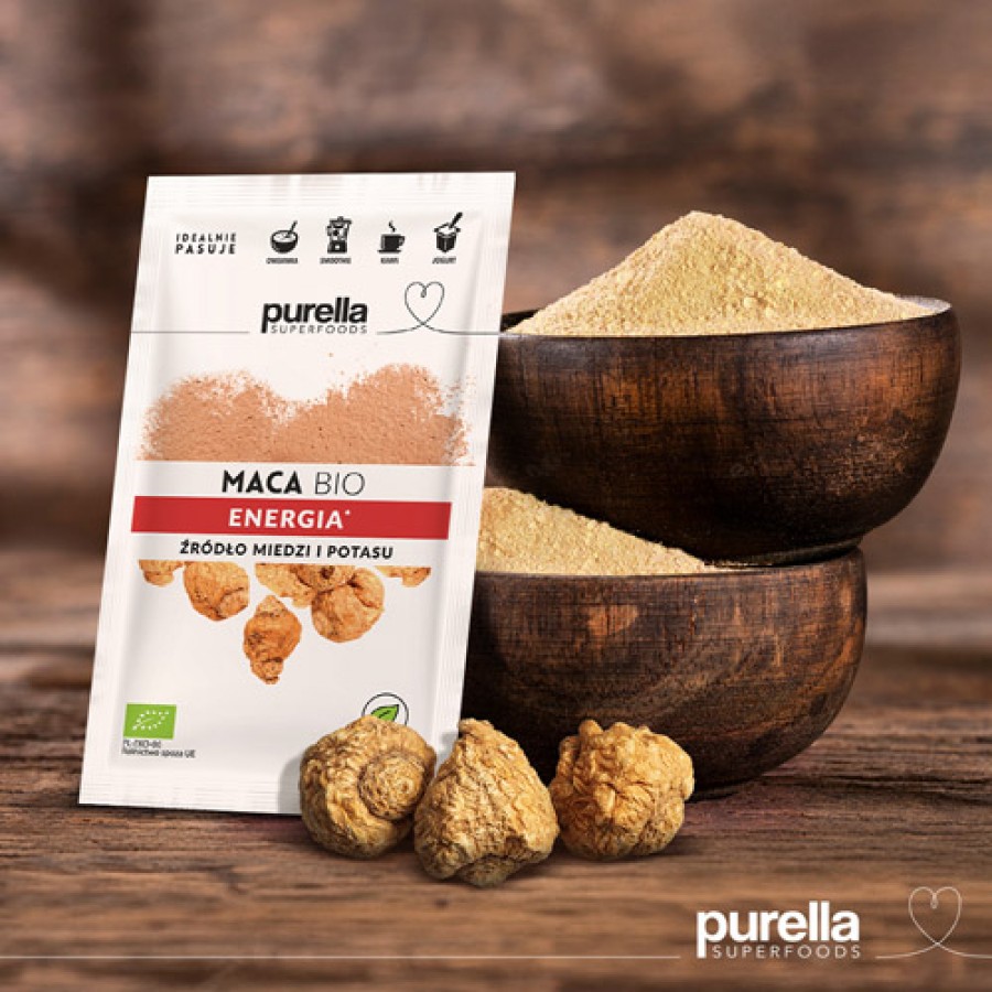 Zdjęcie produktu - 3 PURELLA Maca Bio, 28g 