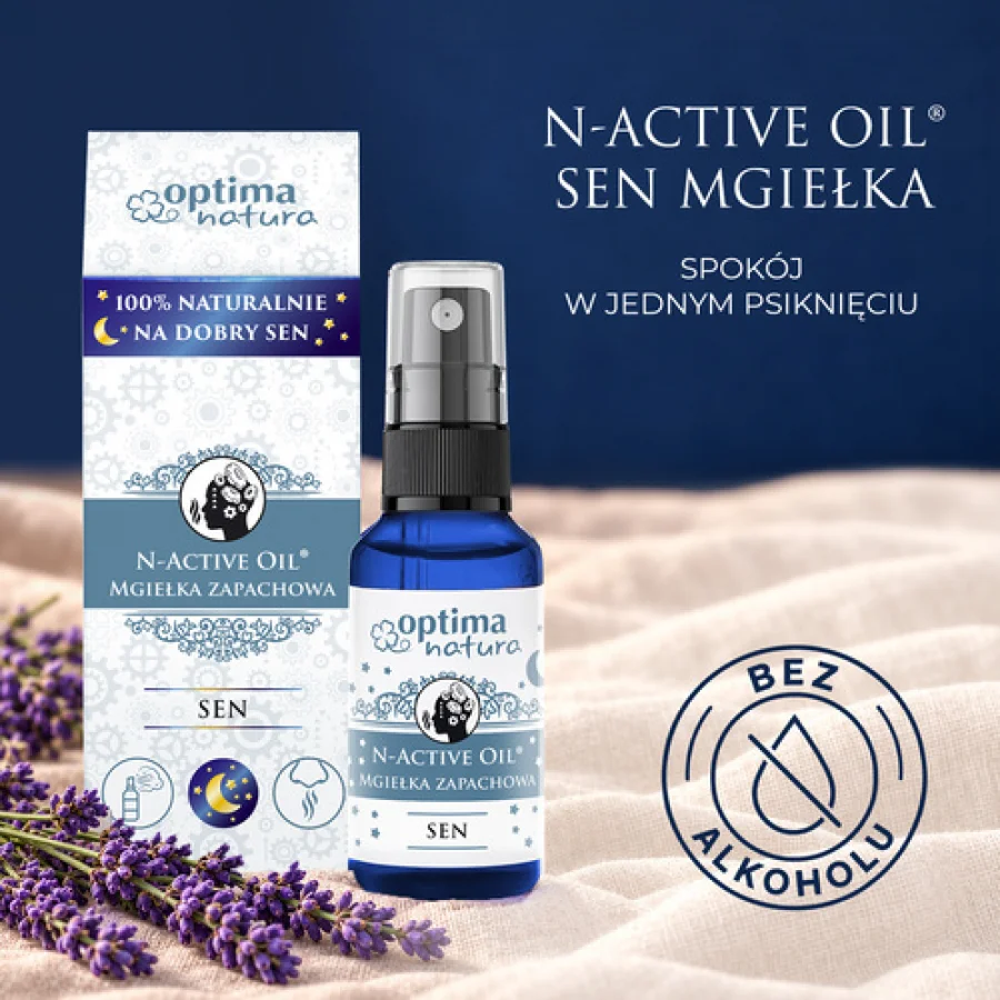 #1 – OPTIMA NATURA N-ACTIVE OIL Mgiełka zapachowa Sen, 50ml