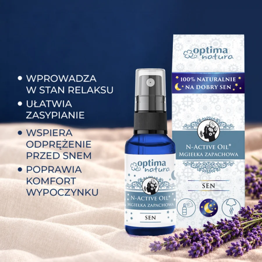 #3 – OPTIMA NATURA N-ACTIVE OIL Mgiełka zapachowa Sen, 50ml