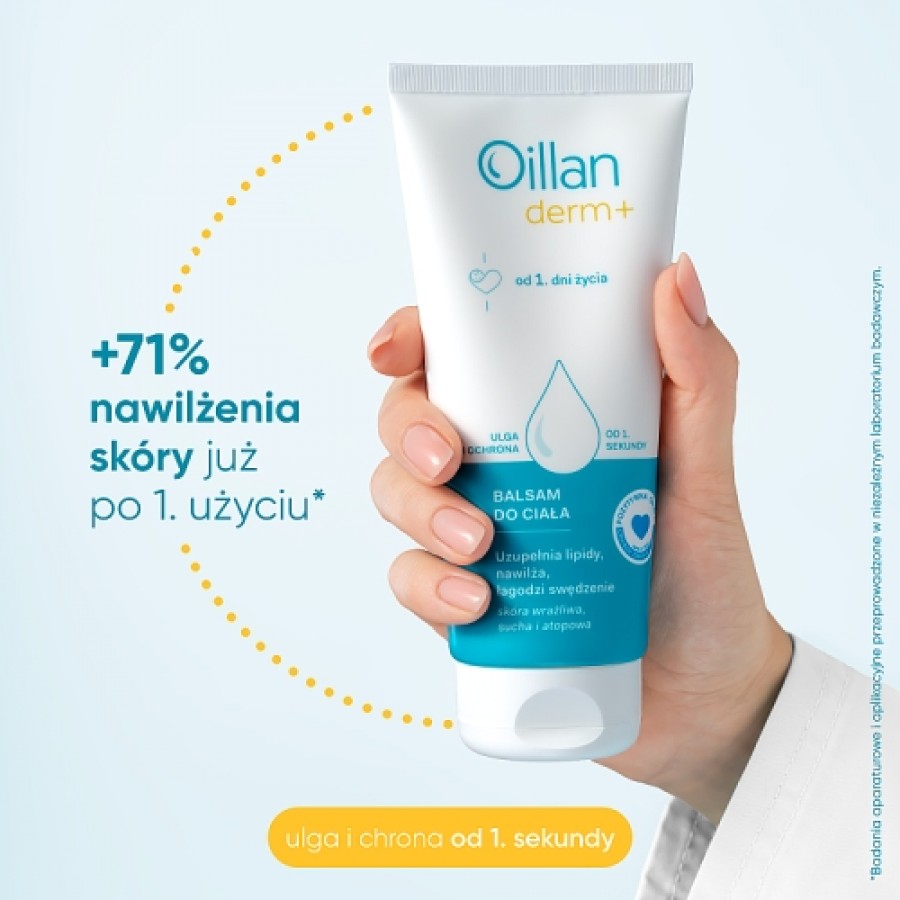 Zdjęcie produktu - 1 OILLAN Derm+ Balsam do ciała, 200ml 