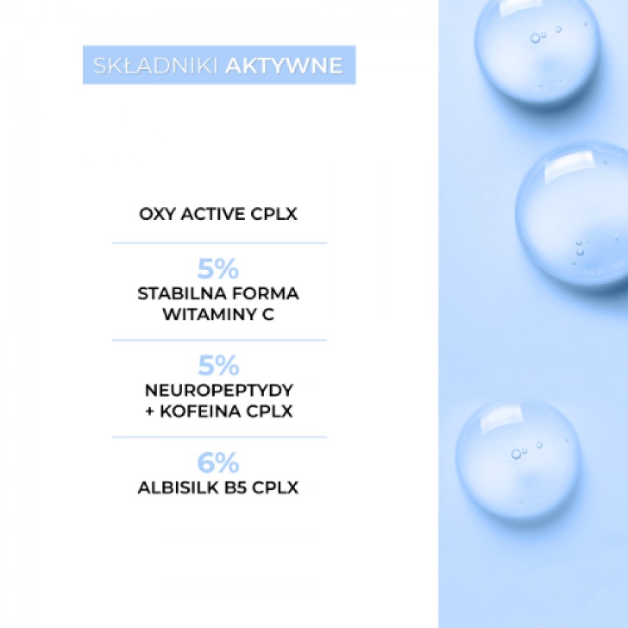 Zdjęcie produktu - 4 L'BIOTICA Estetic Clinic Oxy Treatment Rozświetlająco-dotleniający dermo-zabieg - Krem pod oczy i na powieki, 15ml 