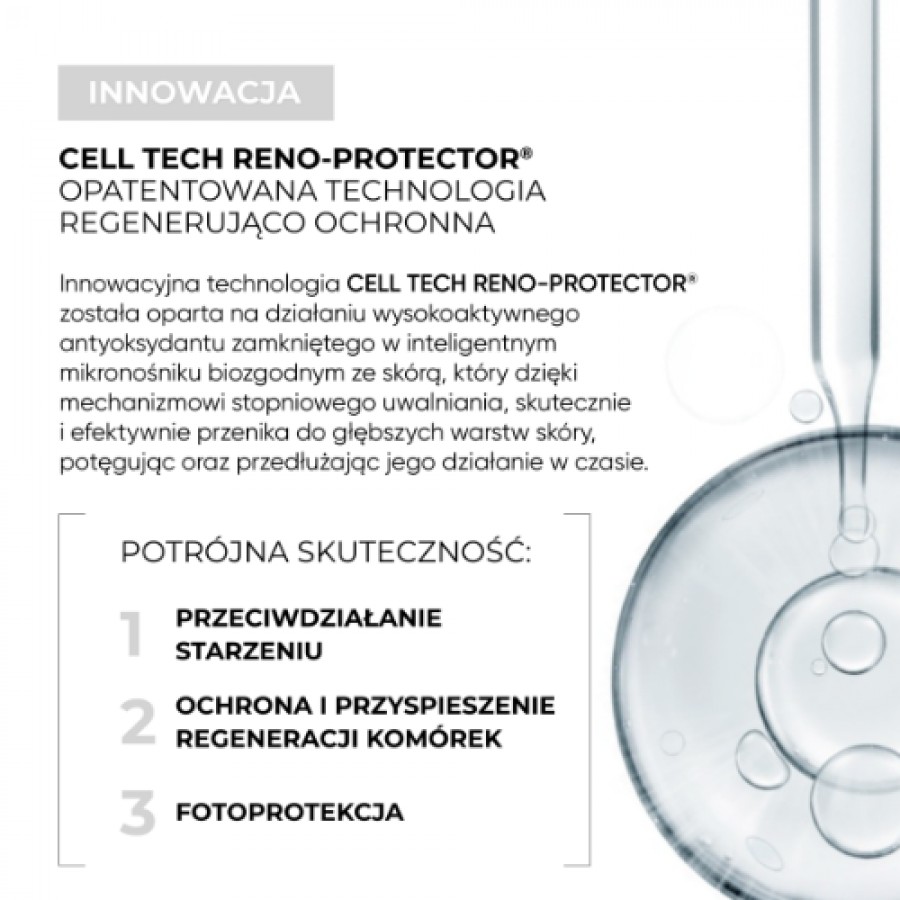 Zdjęcie produktu - 3 L'BIOTICA Estetic Clinic Multi Protection Pielęgnacyjny Dermo-Zabieg Krem dzień SPF50, 35ml 