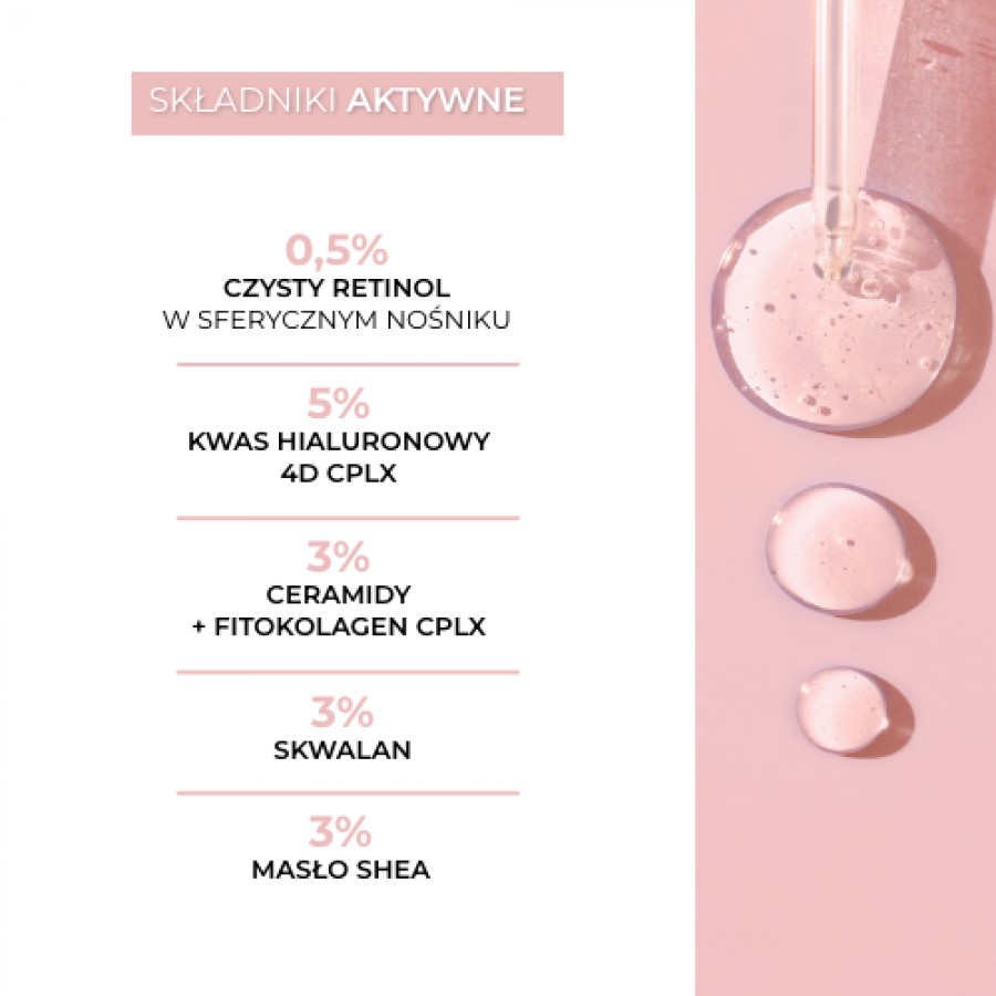 Zdjęcie produktu - 4 L'BIOTICA Estetic Clinic Meso Treatment Ujędrniająco-odbudowujący Dermo-zabieg - Krem na noc, 35ml 