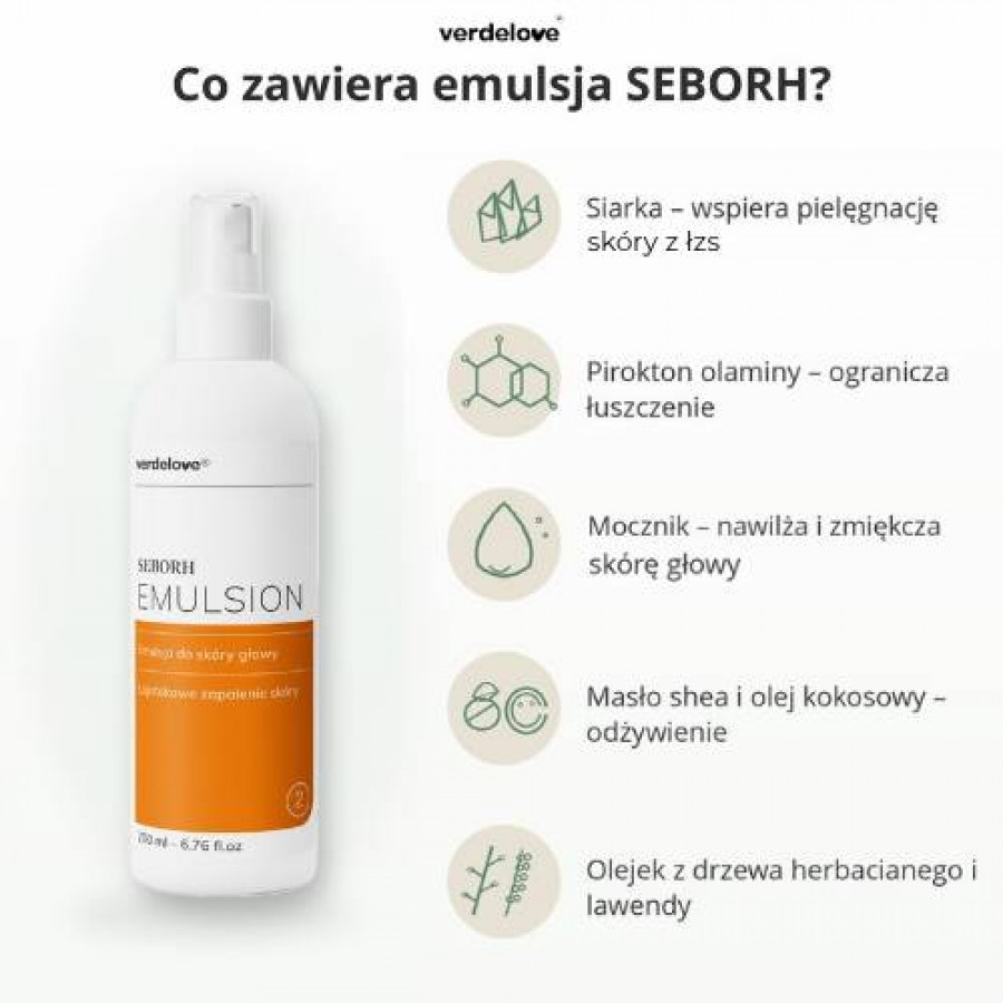 #3 – SEBORH Emulsja do łojotokowej sk&oacute;ry głowy, 200ml