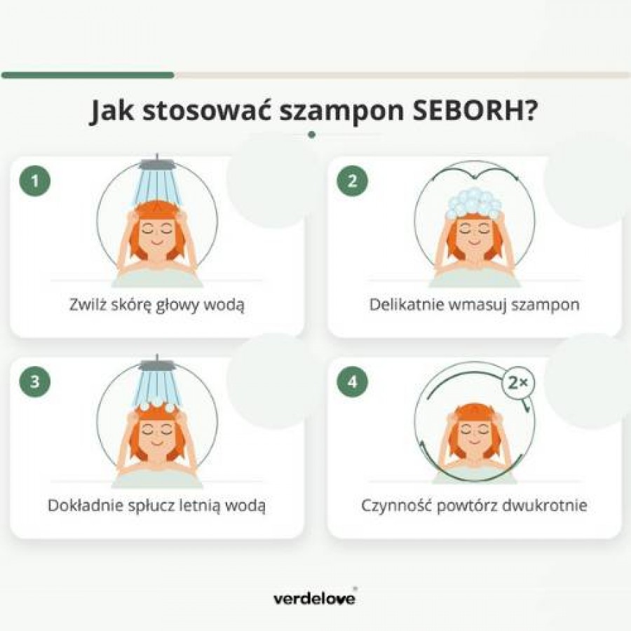 #4 – SEBORH Szampon do łojotokowej sk&oacute;ry głowy, 200ml