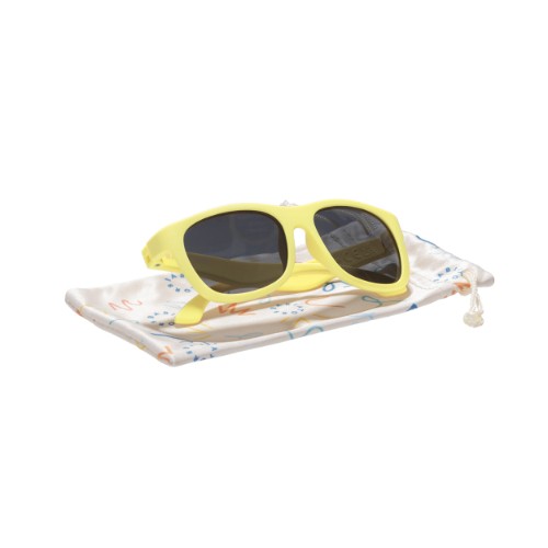 Miniaturka artykułu - #1 Babiators Okulary przeciwsłoneczne Navigator LEMON ZEST SMOKE LENSES 0-2 lata O-NAV007-S