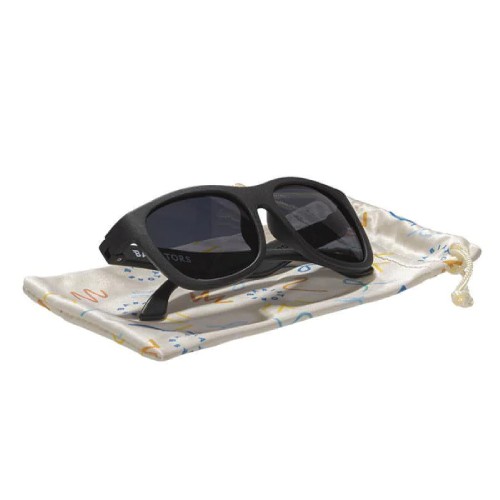 Miniaturka artykułu - #1 Babiators Okulary przeciwsłoneczne NAVIGATOR JET BLACK SMOKE LENS 3-5 lat O-NAV-001-M
