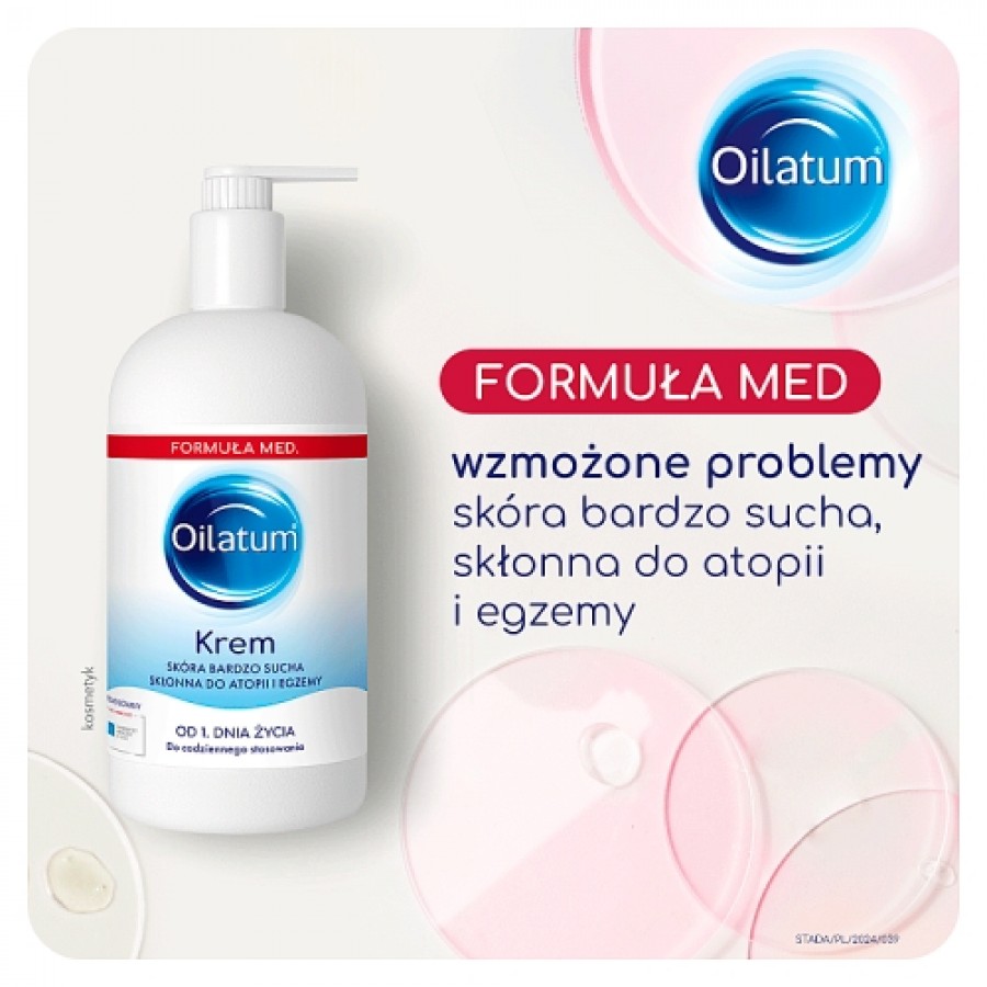 Miniaturka artykułu - #0 OILATUM Formuła MED krem, 300ml