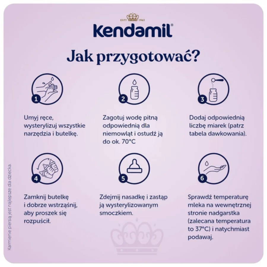 #6 – Kendamil Premium 3 Produkt w proszku na bazie białka krowiego, 800g