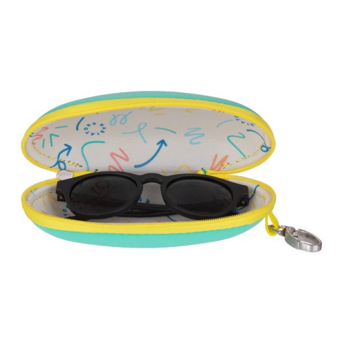 Miniaturka artykułu - #0 BABIATORS Travel Case Aqua and Yellow Etui na okulary, 1 szt.