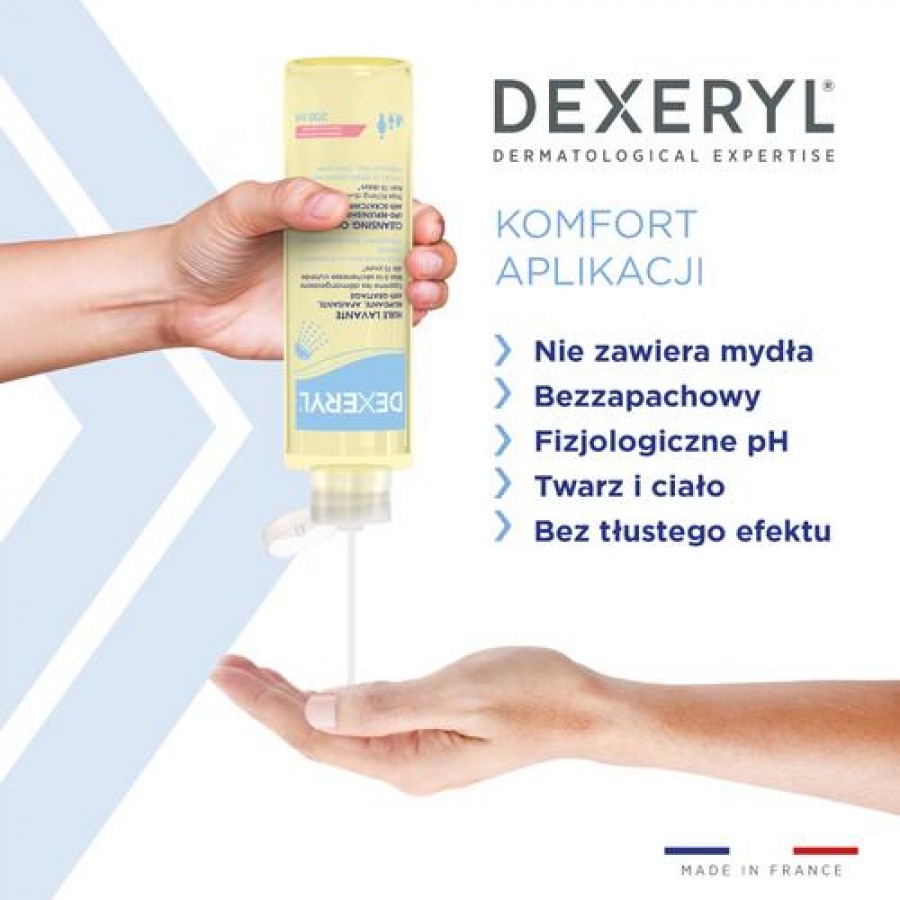 Zdjęcie produktu - 1 Dexeryl Olejek pod prysznic, 200ml