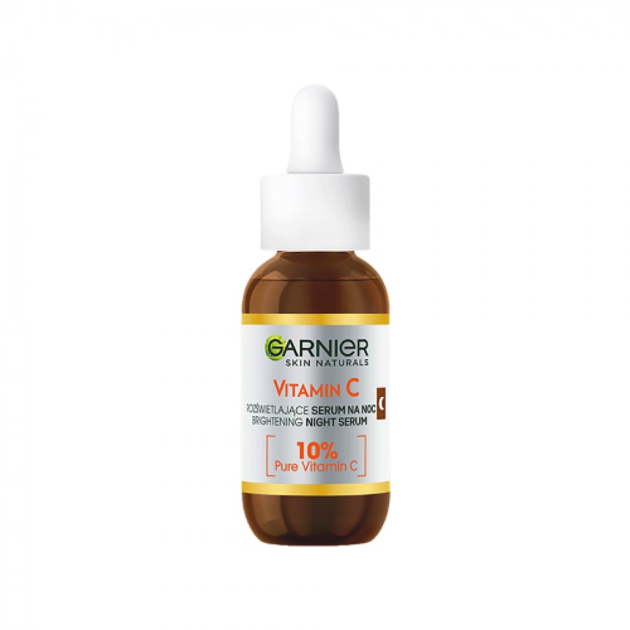 Miniaturka artykułu - #0 GARNIER Skin Naturals Vitamin C Rozświetlające serum na noc, 30ml