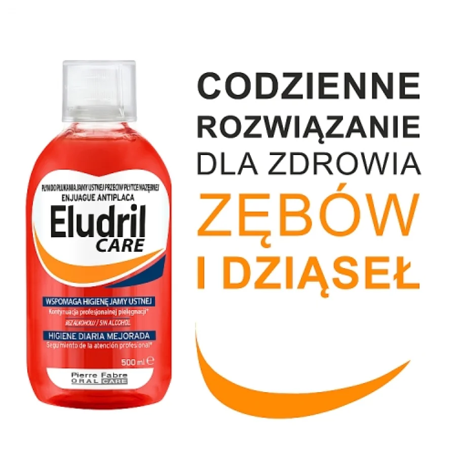 #0 – Zestaw Eludril CARE płyn do płukania jamy ustnej, 2x 500ml