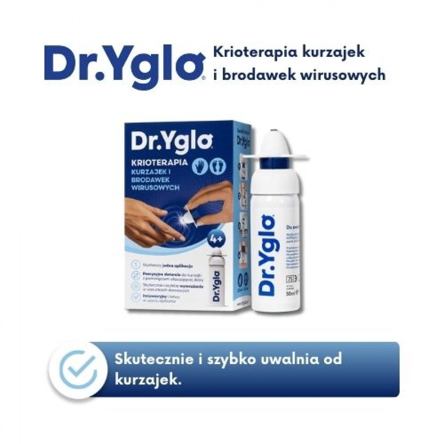 Miniaturka artykułu - #0 Dr. Yglo Preparat do zwalczania brodawek wirusowych, 50 ml