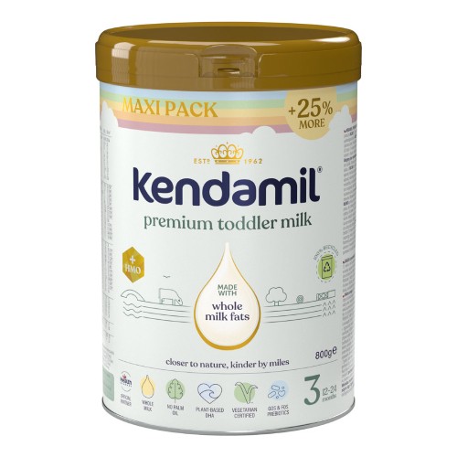 Zdjęcie produktu - 0 KENDAMIL Premium 3 HMO+ po 1. roku życia, 1000g