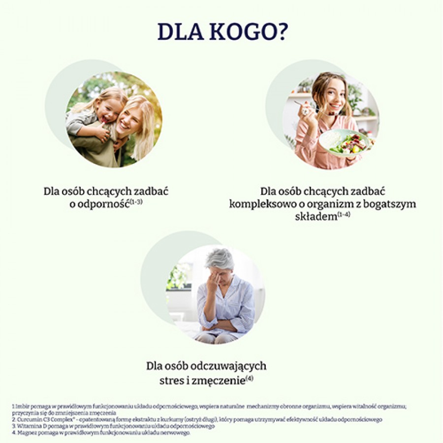 Zdjęcie produktu - 3 NATURELL witamina D 2000+, 60kaps.