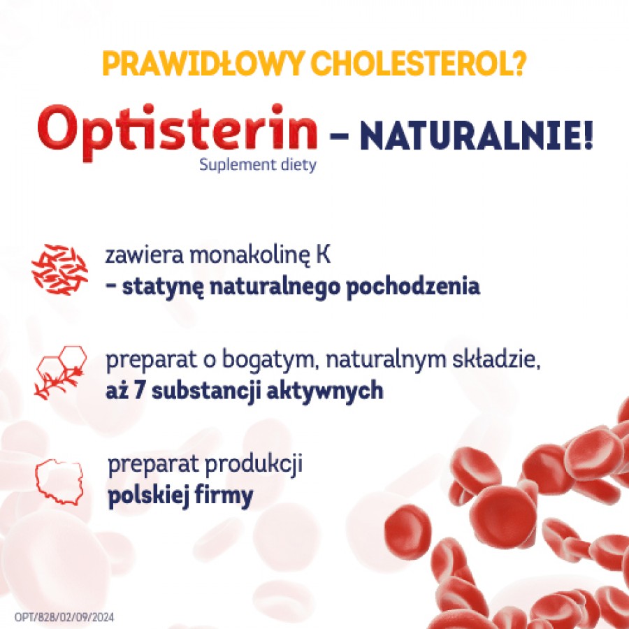 Miniaturka artykułu - #1 Optisterin, 60 kaps.
